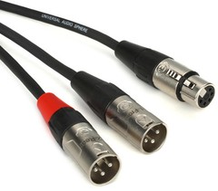 Universal Audio 5-pin to Dual 3-pin XLR Cable – 3 Meters