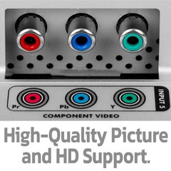 2 Pack 3 RCA Component Cable 25 Feet RGB Coaxial RCA Video Cord YPbPr TV VCR DVD