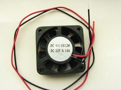 FAN 12V DC 40mm 40 10mm 0.16A 3800 RPM 5.60 cfm, 10 fans