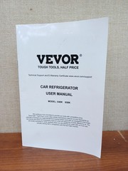 Vevor Portable Car Refrigerator 12Volt 50L/52.8QT Dual Zone Portable Freezer