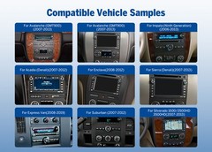 Eonon 8″ Android 13 Car Stereo GPS Navigation for Chevrolet GMC Silverado Radio