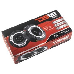 2 DS18 PRO-TWX1 Silver Bullet Super Tweeters 240W 4-ohm Car Audio Speaker Horn