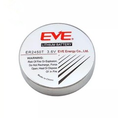EVE ER2450T 3.6V 0.5AH industrial control PLC server battery
