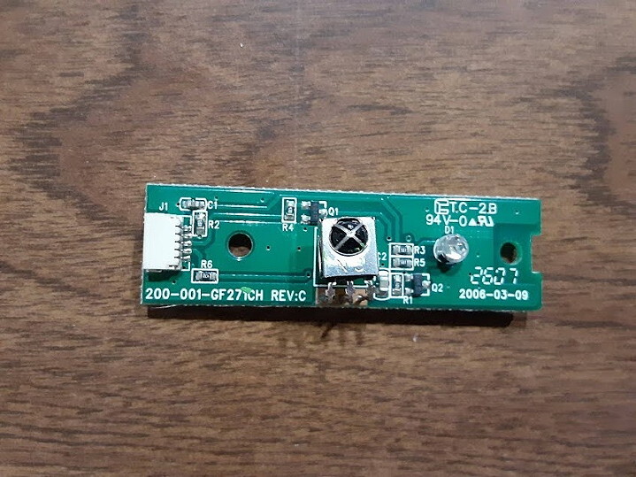 POLAROID TLX-03210B IR SENSOR BOARD REV:C,200-001-GF REPLACEMENT PART