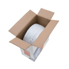 500ft Speaker Audio Cable CL2 Rated 18AWG In Wall 18/2 Bulk Wire Pull-Box White