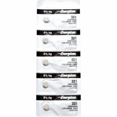 TEN (10) Energizer 321 SR616SW Silver Oxide Batteries 1.55V w/Tracking**