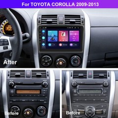 Apple Carplay For Toyota Corolla 2009-2013 Car Stereo Radio Android 15 GPS WIFI