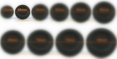 10 pcs 40mm foam pads ear pad sponge earpads headphone cover for headset 1.6″