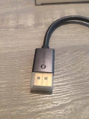 NEW Displayport to HDMI adapter (4K, UHD), Warrky 24K Gold- Plated