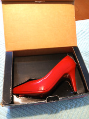 1987 Shoe Fashion Landline Phone, W/Original box & inst. Nice, Works. # SH-910