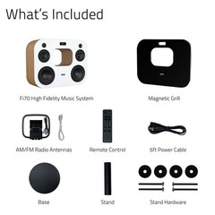 Fluance Wireless High Fidelity Music System w/ Powerful Amplifier 8” Subwoofer