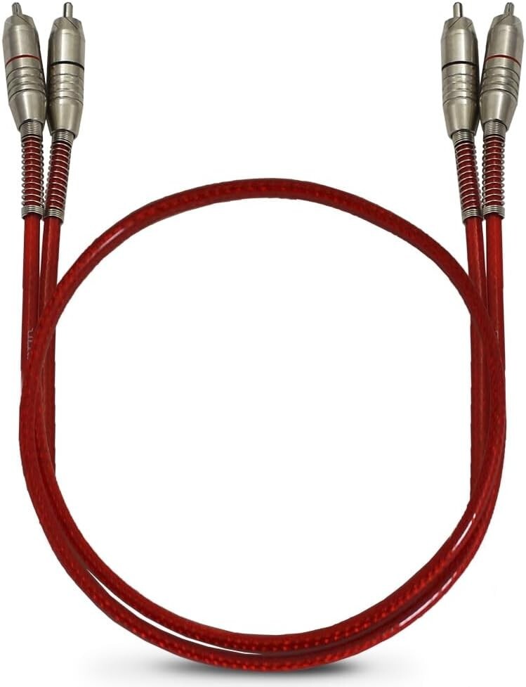Stetsom RCA Cable Silver Line Coaxial Cable 5m – 16ft