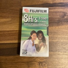 Fujifilm T-160 VHS cassette tape new Up To 8 Hours