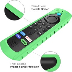 Remote Case for Fire TV Stick 4K Max/Fire TV Stick 3rd 2021 Anti-Slip Soft Cover