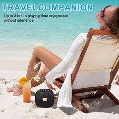 Portable Bluetooth Speaker for Bike, Mini Outdoor Travel Speakers, Wireless T…