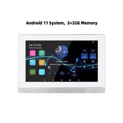 Touch Screen in wall Amplifier 7” Stereo Audio Background Music WIFI Bluetooth