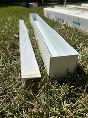 Lutron Wireless QED Roller 64 Shade Motor Shade In Alabaster Blind Casing Pocket