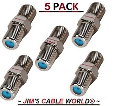 JIMS CABLE WORLD 6 Inch 1 Ft 2 Ft 3 Ft 4 Ft 5 Ft 6 Foot HD RG6 75Ω Coaxial Cable
