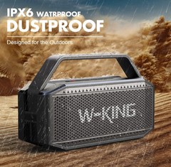 W-KING D9 Portable Loud Bluetooth Speaker 100W Max Waterproof Outdoor Speakers
