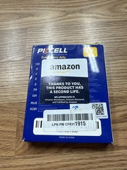 PKCELL 9V Battery 10 Pack Carbon Zinc 6F22 Household Use