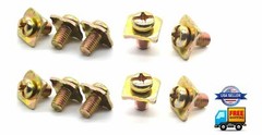 10pcs 5mm Amplifier Terminal Screws Square Washer POWER GROUND SPEAKER Amp Screw