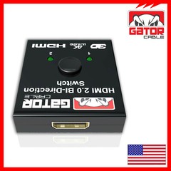 Bi-Direction 4K HDMI 2.0 Cable Switch Switcher Splitter HUB HDCP 2×1 1×2 In Out