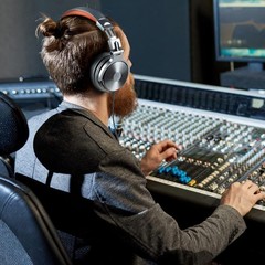 OneOdio Pro-50 Over Ear Headphones for Studio Monitoring & Mixing (Metallic Blue