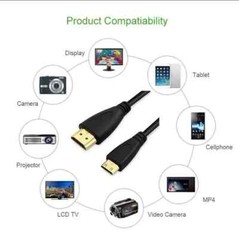 HDMI Cable Cord 5FT 1.5M 1080P For 3D DVD HDTV PS3 XBOX INCLUDED FREE RCA CABLE