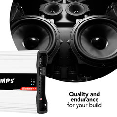 Taramps MD 4000.1 1 Ohm 4000W RMS Car Audio Amplifier Mono Full Range – NEW !!!