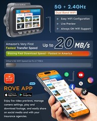 [Open Box] ROVE R2-4K Dual Dash Cam | Returned Item within their 1st 30-days