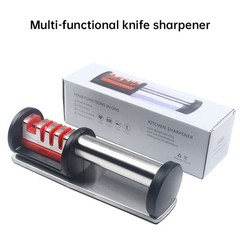 Multi functional handheld knife sharpener for household use fast 4-stage tungste