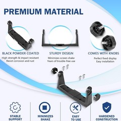 For Simrad 000-13702-001 Gimbal Mounting Bracket with Knobs for GO9, NSS7 EVO3