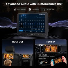 ATOTO 10.1″ Android Car Stereo 2 DIN GPS GenAI AI voice assistant DSP/FM Camera
