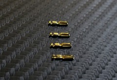High Quality 24K Gold Plated Connector Clips for Phono Pickup Cartridge NEW
