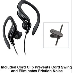 JVC Clip Style Headphone Lightweight and Comfortable Ear Clip – HAEB75