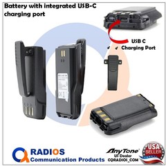 AnyTone AT-D890UV GPS DMR Analog UHF VHF Radio FREE Accessories ATD890UV