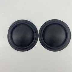 2- 49.5mm Fabric Dome Diaphragm for Midrange Speaker (Voice Coil Not Included)