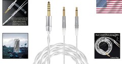 Balanced Cable for Meze99 Classics – 4.4mm to Dual 3.5mm