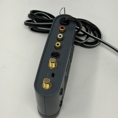 Radio Shack RF Modulator 15-2526 Gray Front And Rear Ports S-video Audio Video