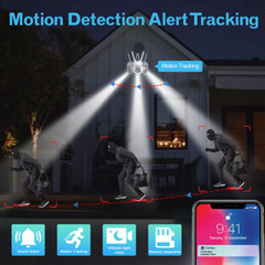 1PCS Camaras De Seguridad 4G Wifi Exterior Inalambrica Con Vision Nocturna 1080P