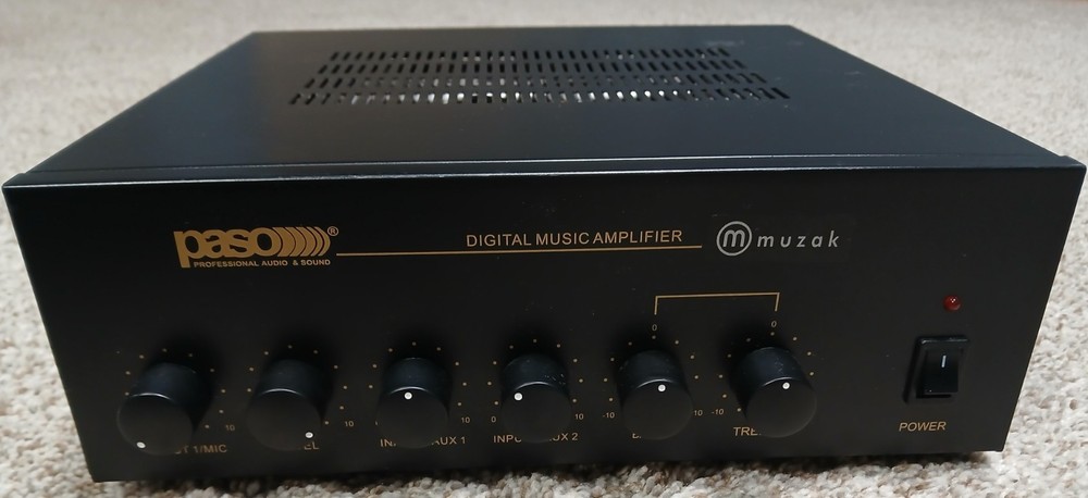 Paso DMA2060 Muzak Digital Music Amplifier