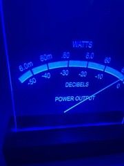 McIntosh Meter 600 WATT LED Sign Amplifier Audiophile Music Room
