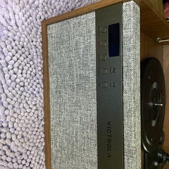 Victrola Century 6-in-1 Music Center, turntable, CD and cassette, bluetooth.