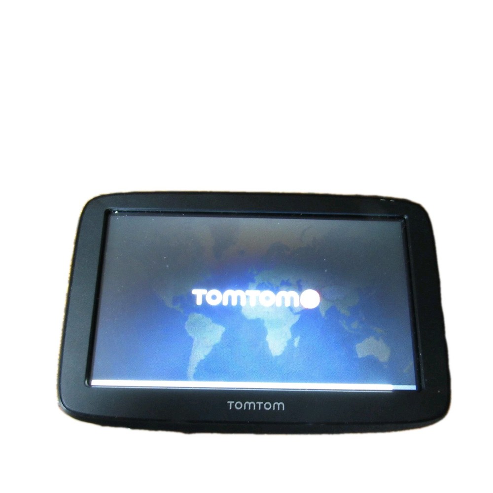TOMTOM 5″ GPS NAVAGATION UNIT MODEL # 4BA53A PREOWNED WORKING WITH CASE
