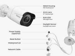 Reolink RLC-810A 4k Outdoor PoE Security Camera Smart Detection Night Vision