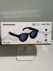 AI Smart Glasses with Camera Video — Supports iOS Android