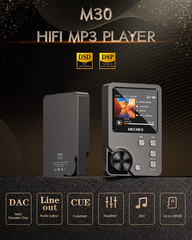 HiFi MP3 Player Lossless DSD Digital Audio Player 64GB Memory Card Pro
