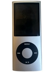 Apple iPod Nano 4th Generation 8GB Black Silver Gray Untested