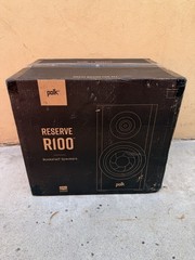 Polk Audio Reserve R100 Small Bookshelf Speaker, Hi-Res, Wall Mountable (Pair)
