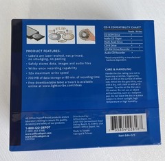 Ativa Lightscribe 10- Pack CD-R 52X 700MB 80 MINS New Sealed